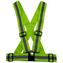 Chaleco E. T/Arnes Color Verde C/Reflectivo